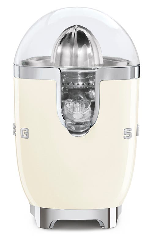Smeg Retro Style Citrus Juicer In Cream