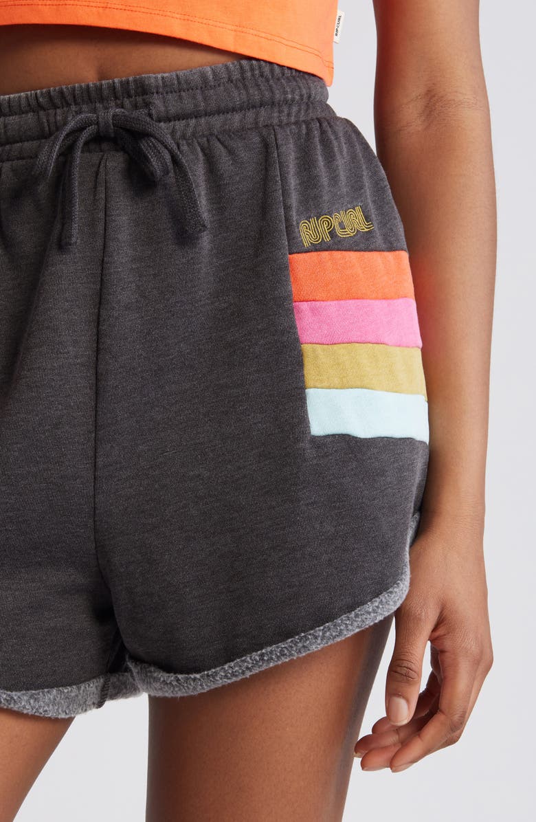 Rip Curl Surf Revival Fleece Sweat Shorts, Alternate, color, 