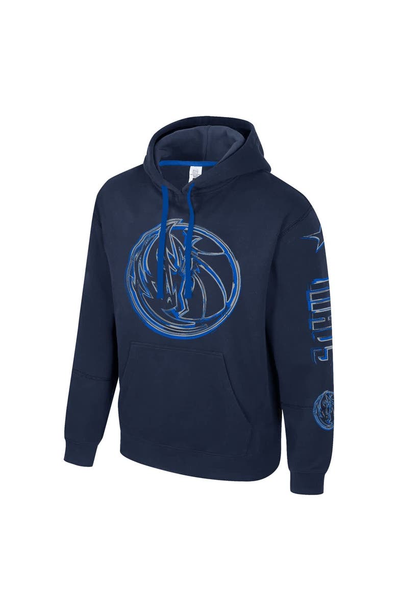 Stadium Essentials Unisex Stadium Essentials Navy Dallas Mavericks Elementized Pullover Hoodie, Alternate, color, Navy