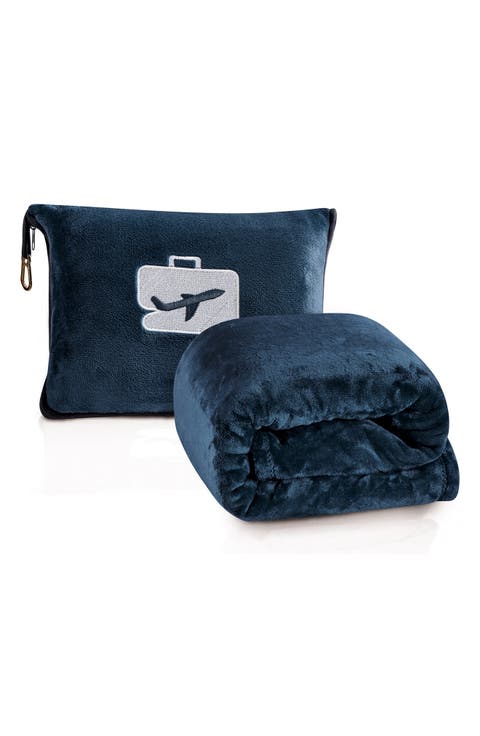 Comfort Fly 2-in-1 Travel Blanket & Pillow