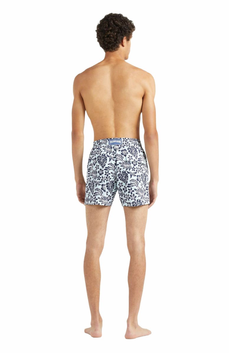 Vilebrequin Men's Poulpes Stretch Short Swim Shorts, Alternate, color, Pacific