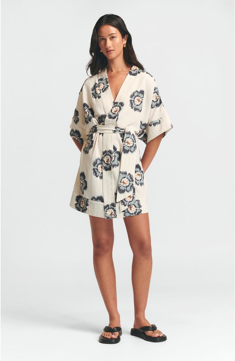 ST MRLO Elwood Dress, Alternate, color, Navy Floral