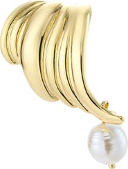 Petit Moments Canyon Imitation Pearl Earring Jackets