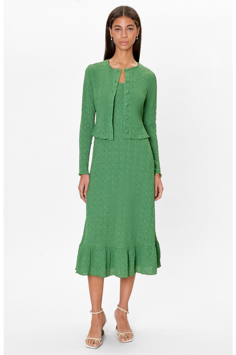 Taryn Knit Cardigan, Main, color, Forest Green