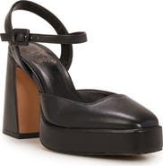 Vince Camuto Martich Ankle Strap Platform Pump