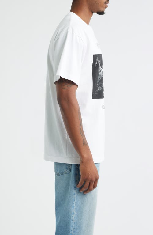 Id Supply Co Joy Division 'closer' Graphic T-shirt In White