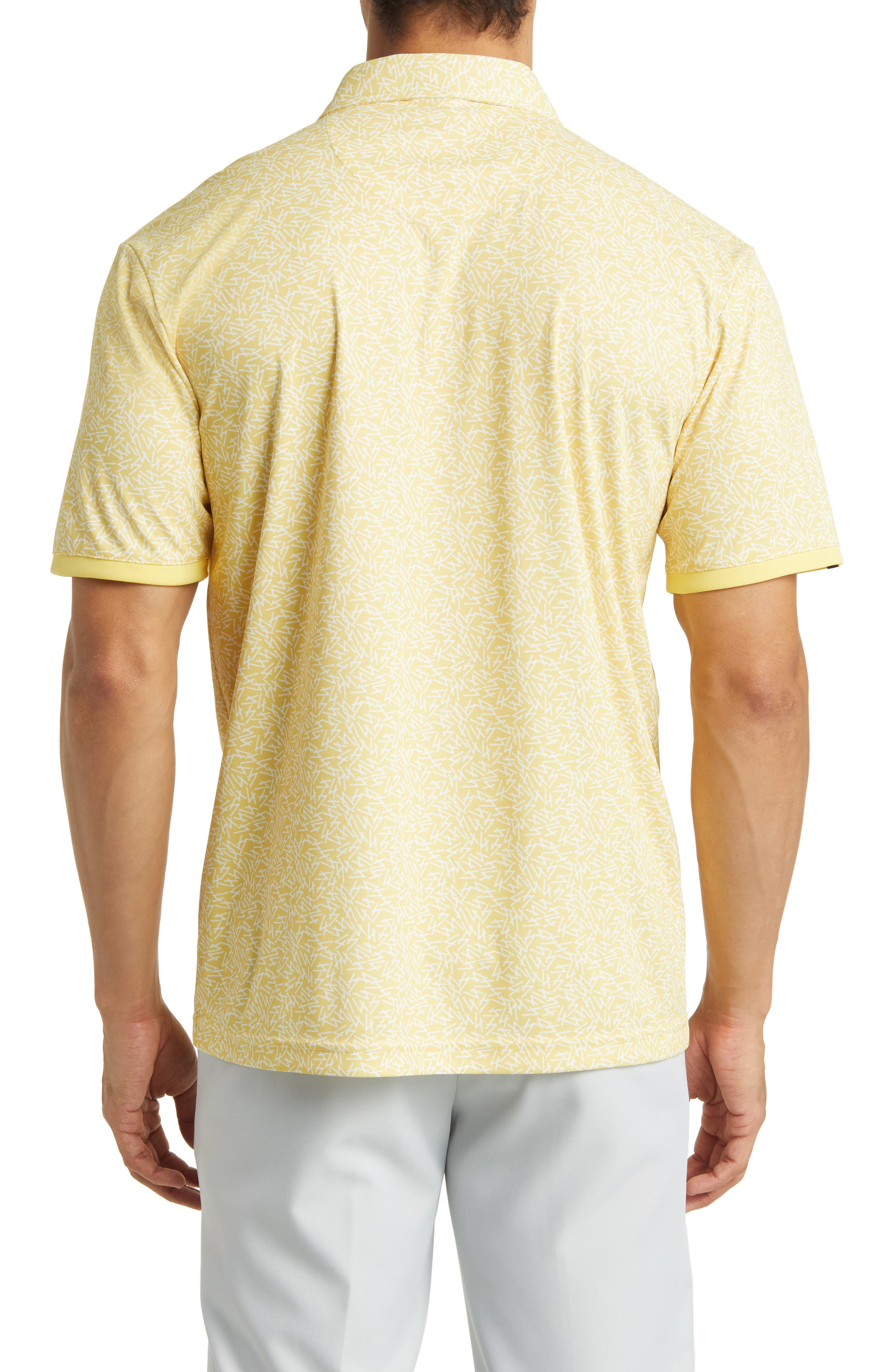 Fore Scatter Print Golf Polo - image 4
