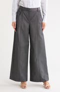 TWP Delaney Wool & Cotton Wide Leg Pants