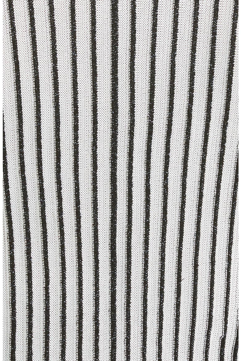 Body Morph Trompe l'Oeil Rib Sweater, Alternate, color, WHITE/ NAVY