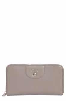 Longchamp Le Pilage Cuir Large Zip Wallet