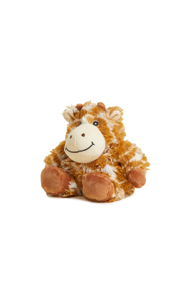 Warmies Giraffe Junior Plush Toy, Main, color, Multi Color