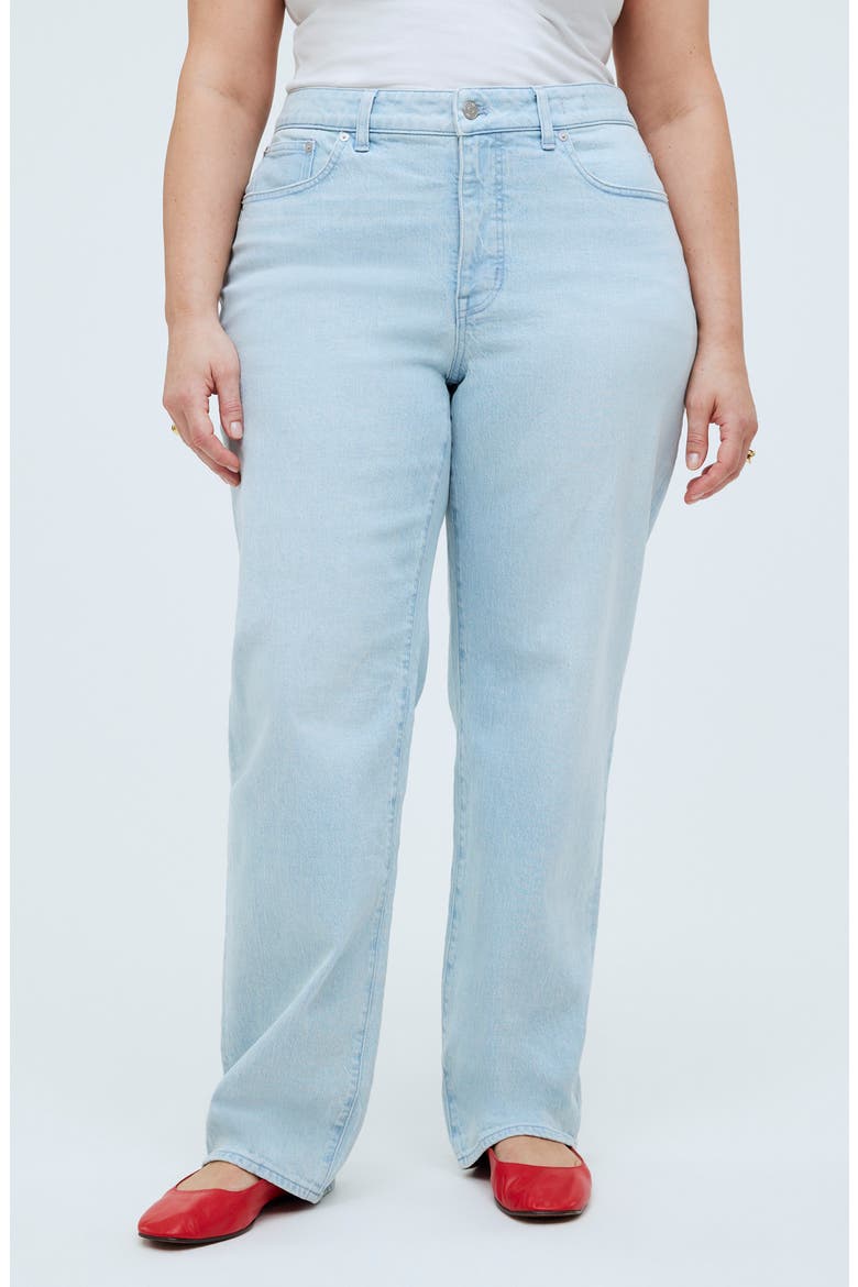 '90s Straight Leg Jeans, Main, color, WARD WASH