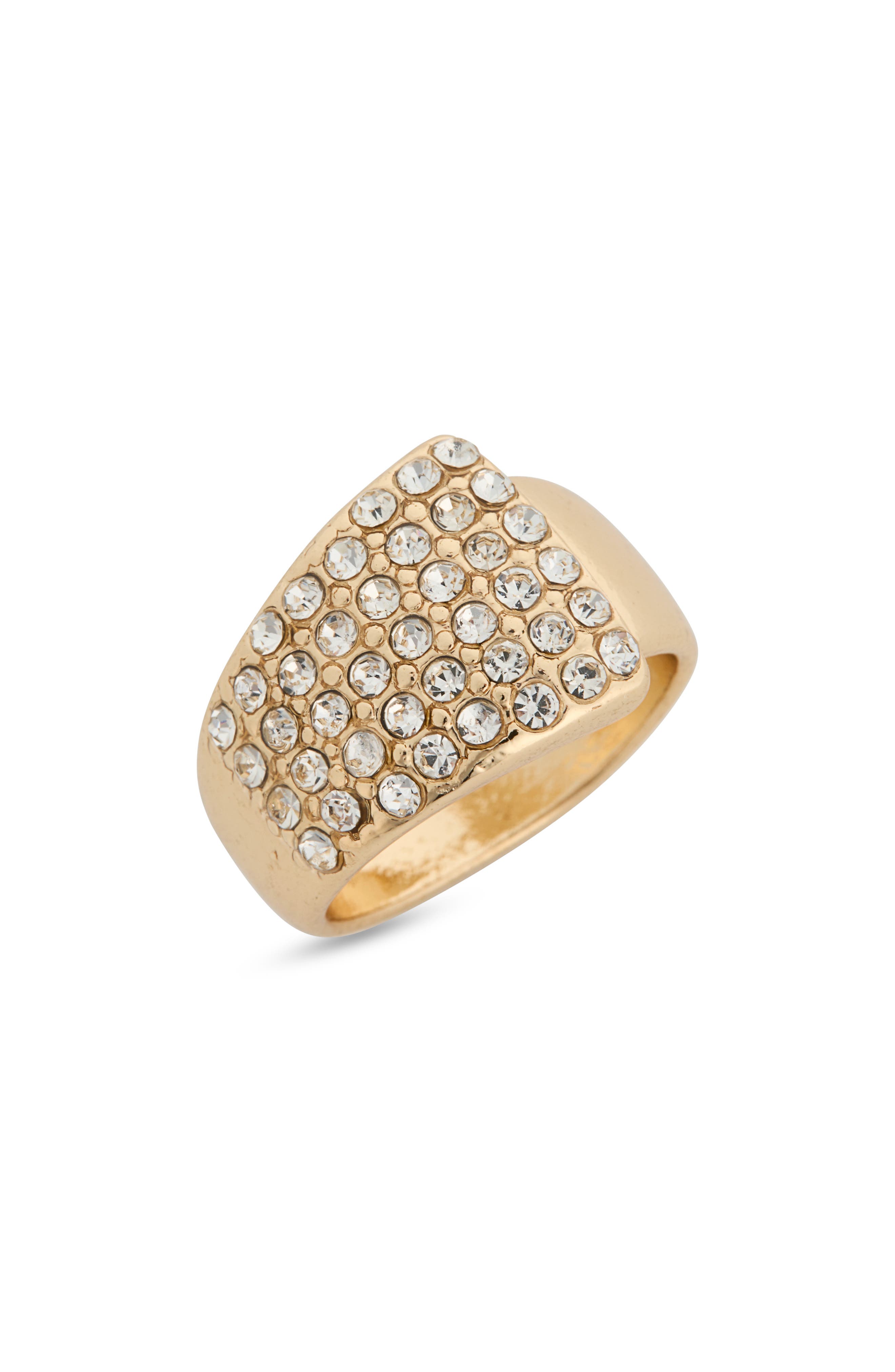 NORDSTROM RACK Pavé Crystal Dome Ring