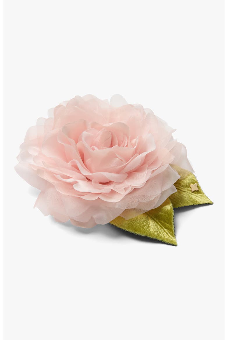 The Large Pale Pink Rose Floral Brooch, Alternate, color, Pale Pink