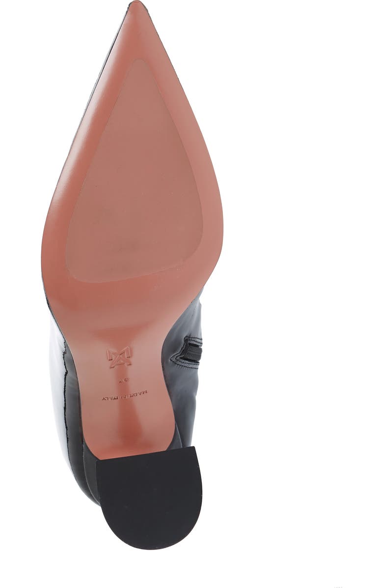 Amina Muaddi Ami Pointy Toe Bootie, Alternate, color,