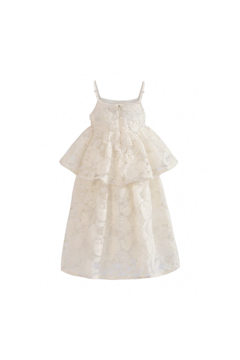 Juliette Lace Skirt Set, Alternate, color, Cream