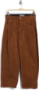 Democracy High Waist Barrel Corduroy Pants