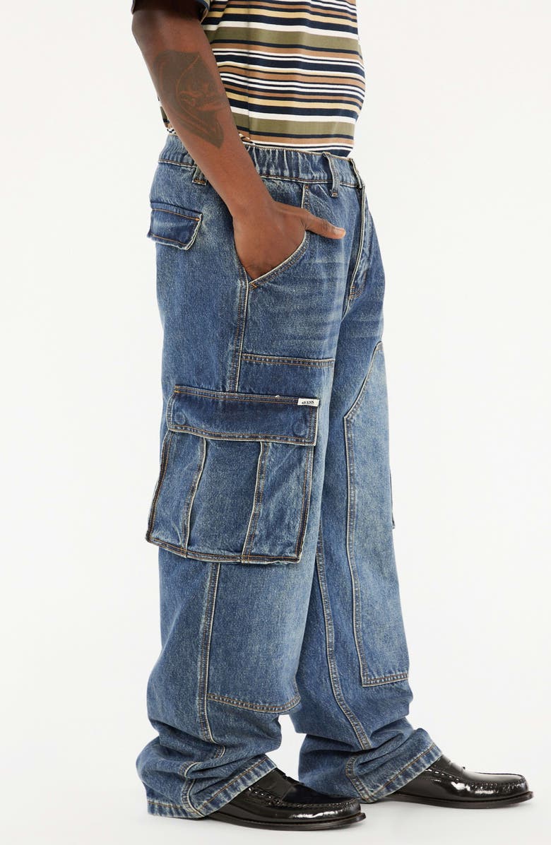 GUESS ORIGINALS Originals Cargo Jeans, Alternate, color, 