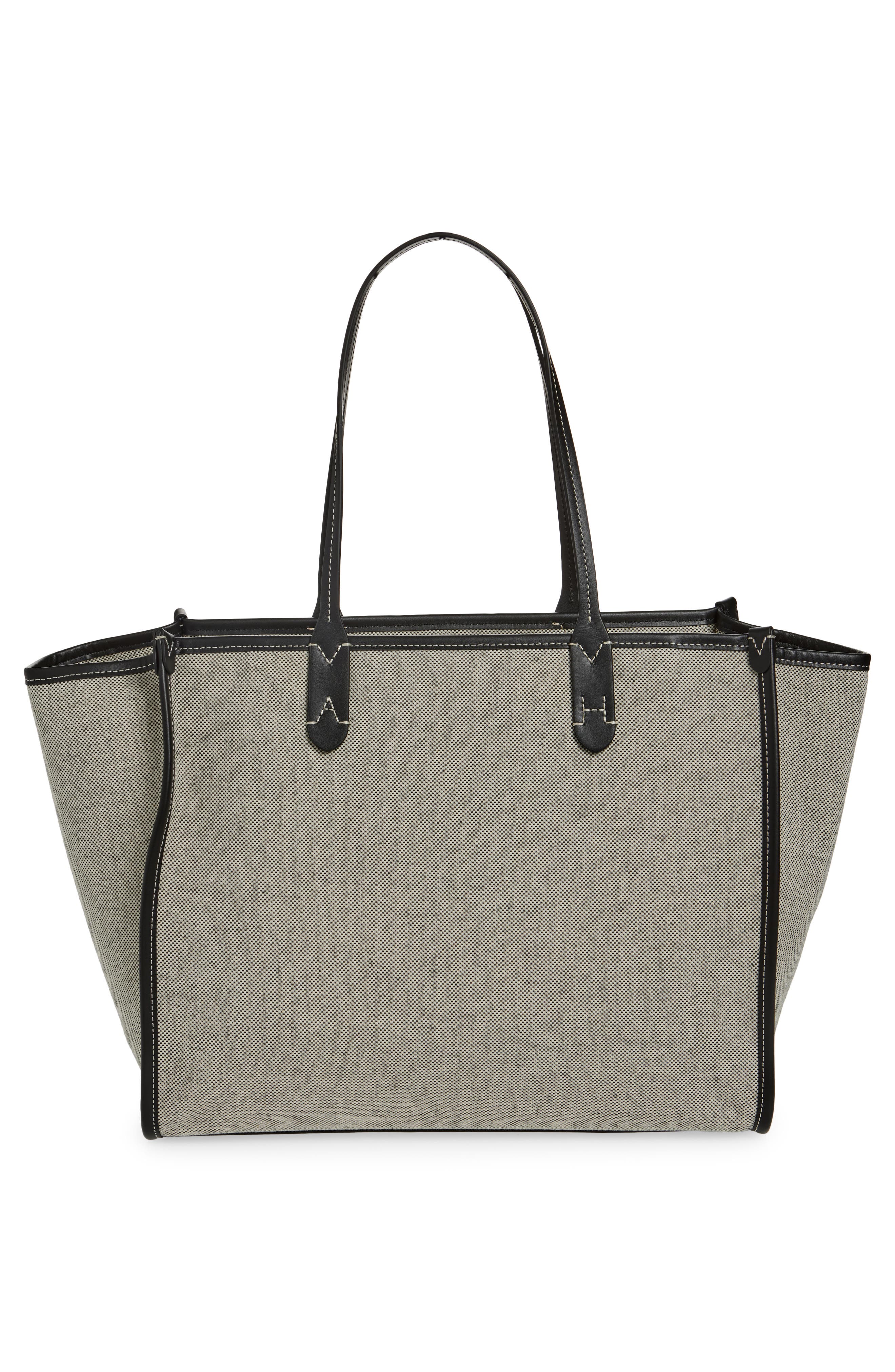 Anya Hindmarch Pocket Canvas Tote, Alternate, color, 