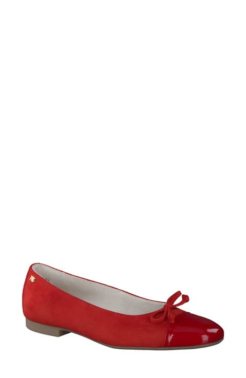 フラットシューズ OMNIPOTENT omn flat shoes[red] OMNIPOTENT omn flat shoes[red] (フラットシューズ) 116180690