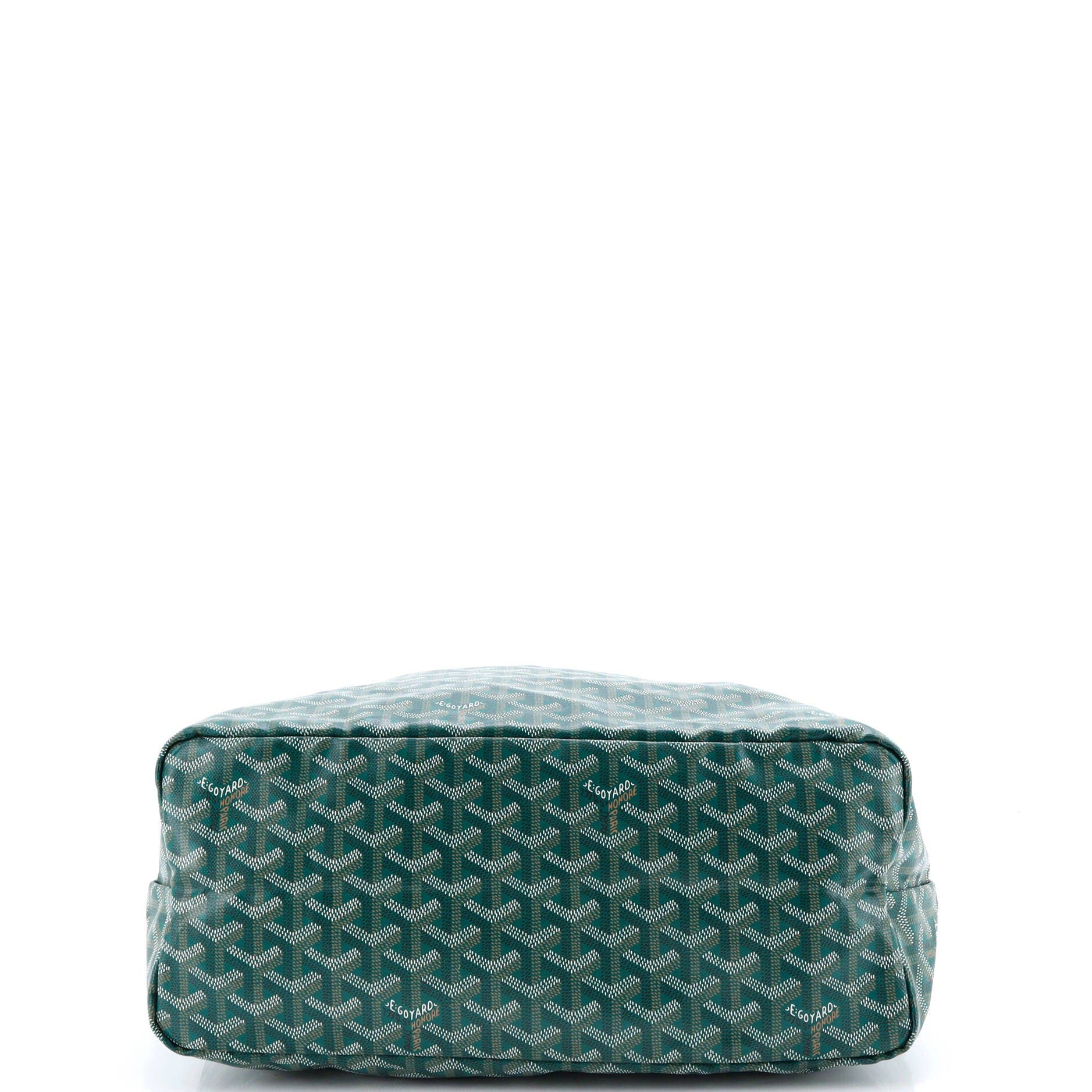 Pre-Owned Goyard Saint Louis Tote Coated Canvas PM, Alternate, color, Green