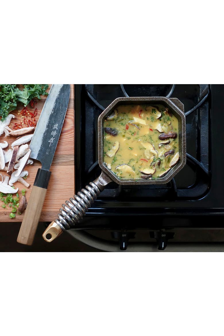1 Quart Cast Iron Sauce Pan, Alternate, color, Black