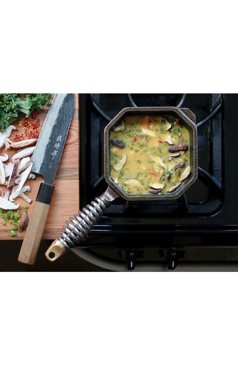 FINEX 1 Quart Cast Iron Sauce Pan, Alternate, color, Black