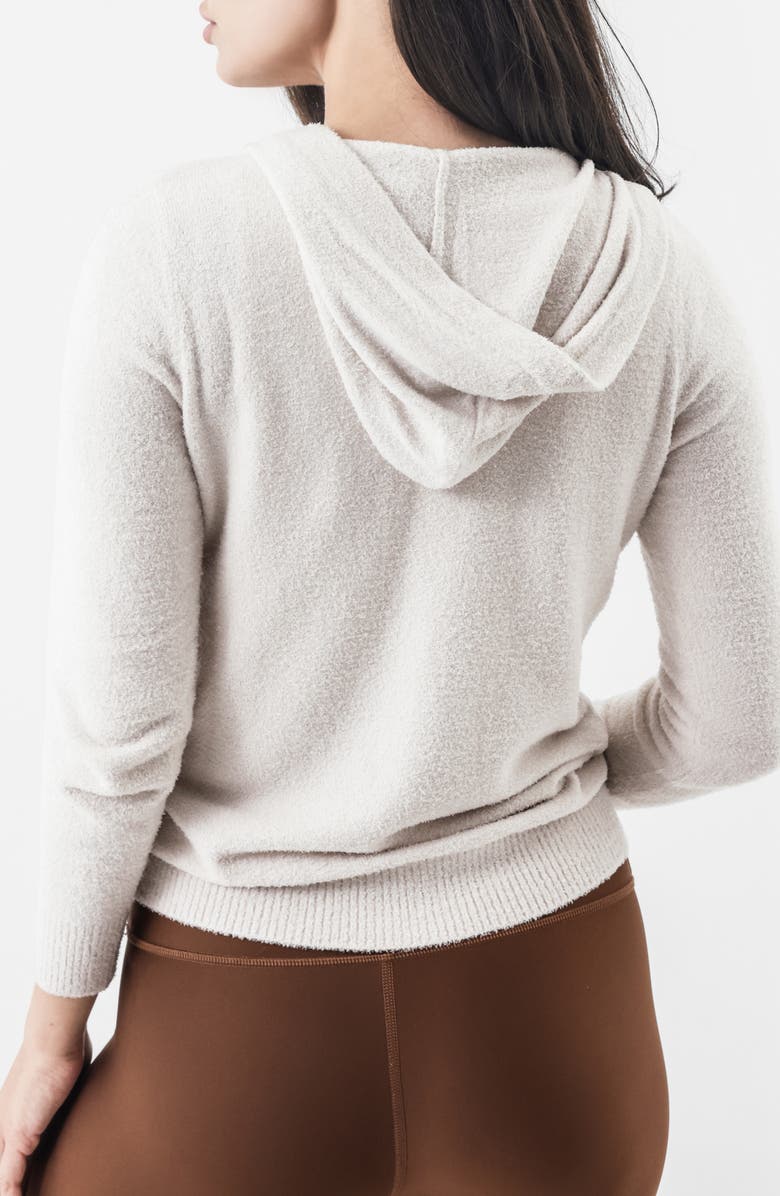 Sunday Citizen Cloud Cool Zip-Up Hoodie, Alternate, color, Bone