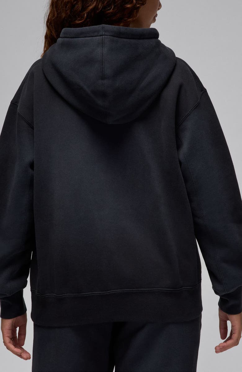 Jordan Flight Fleece Logo Appliqué Hoodie, Alternate, color, 