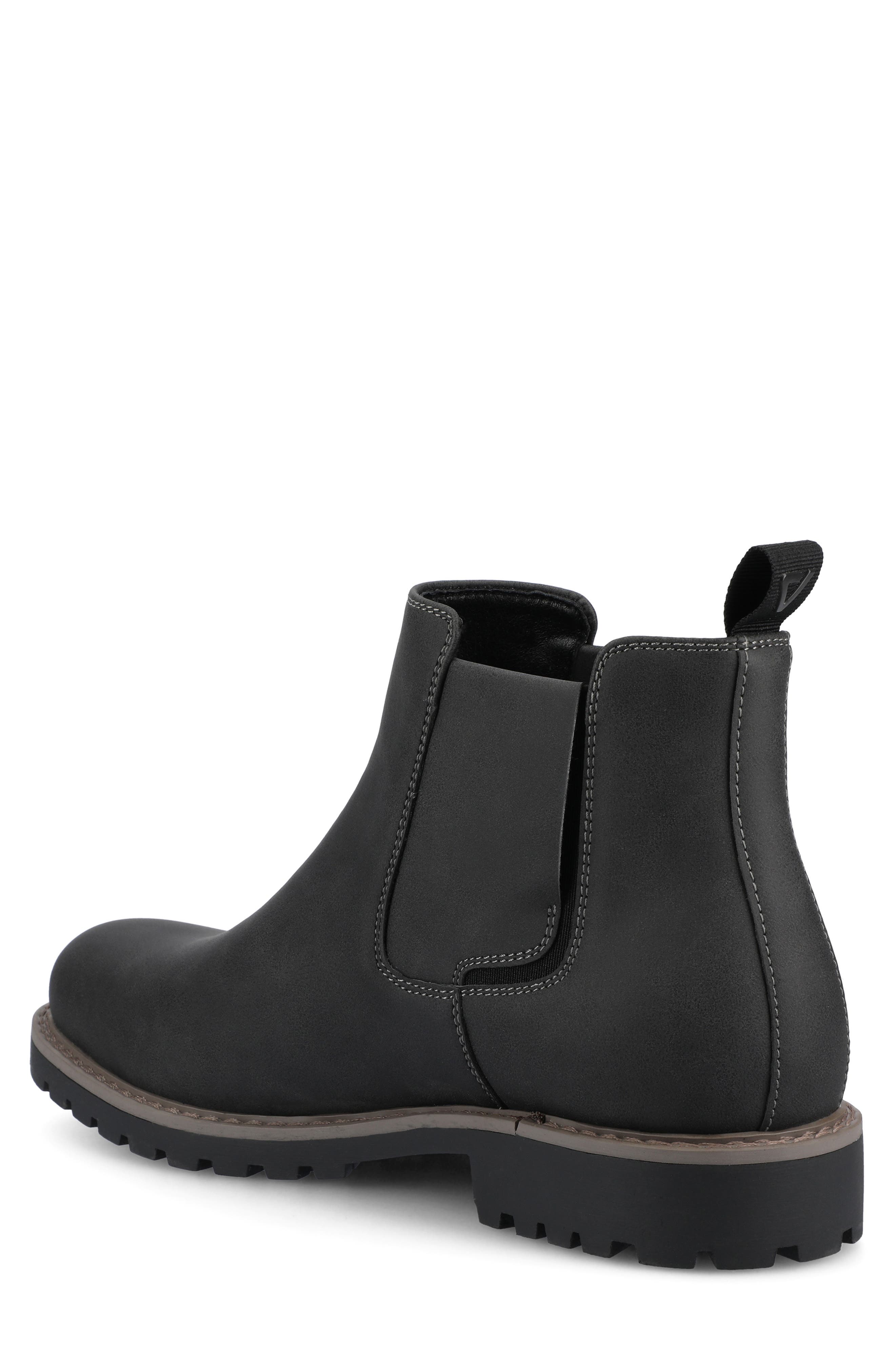 VANCE CO Osmond Chelsea Boot, Alternate, color, Black