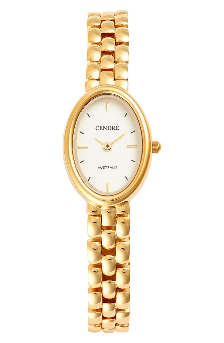 CENDRE Phoebe Bracelet Watch, 28mm x 21mm, Main, color, Gold / 18K Gold