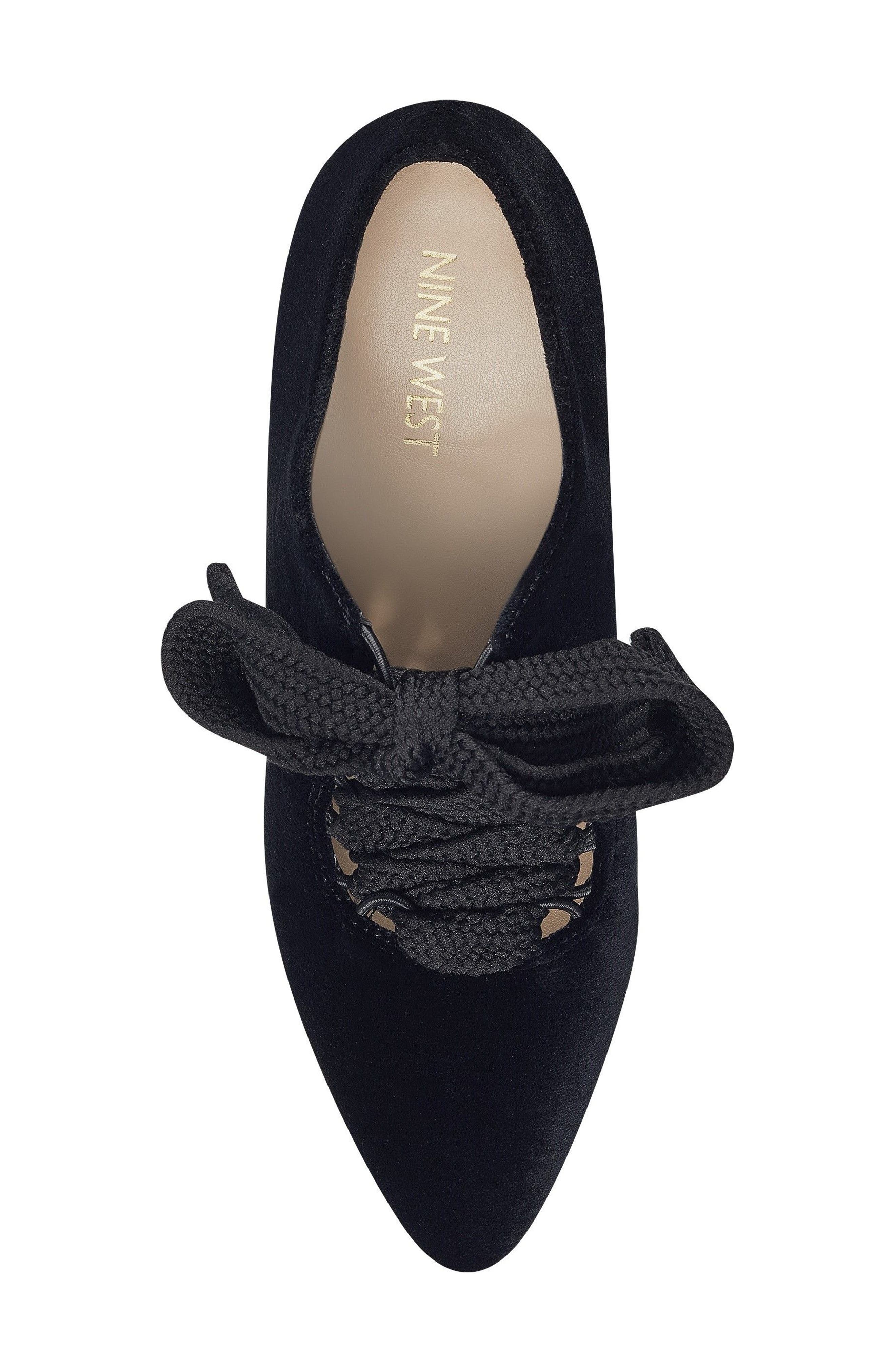 Nine West Sweeorn Lace-Up Bootie, Alternate, color, 