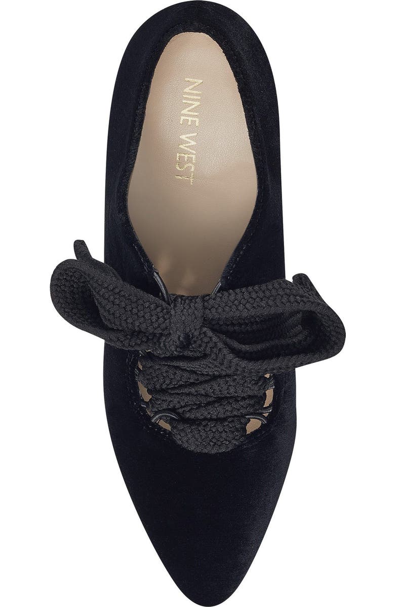 Nine West Sweeorn Lace-Up Bootie, Alternate, color,