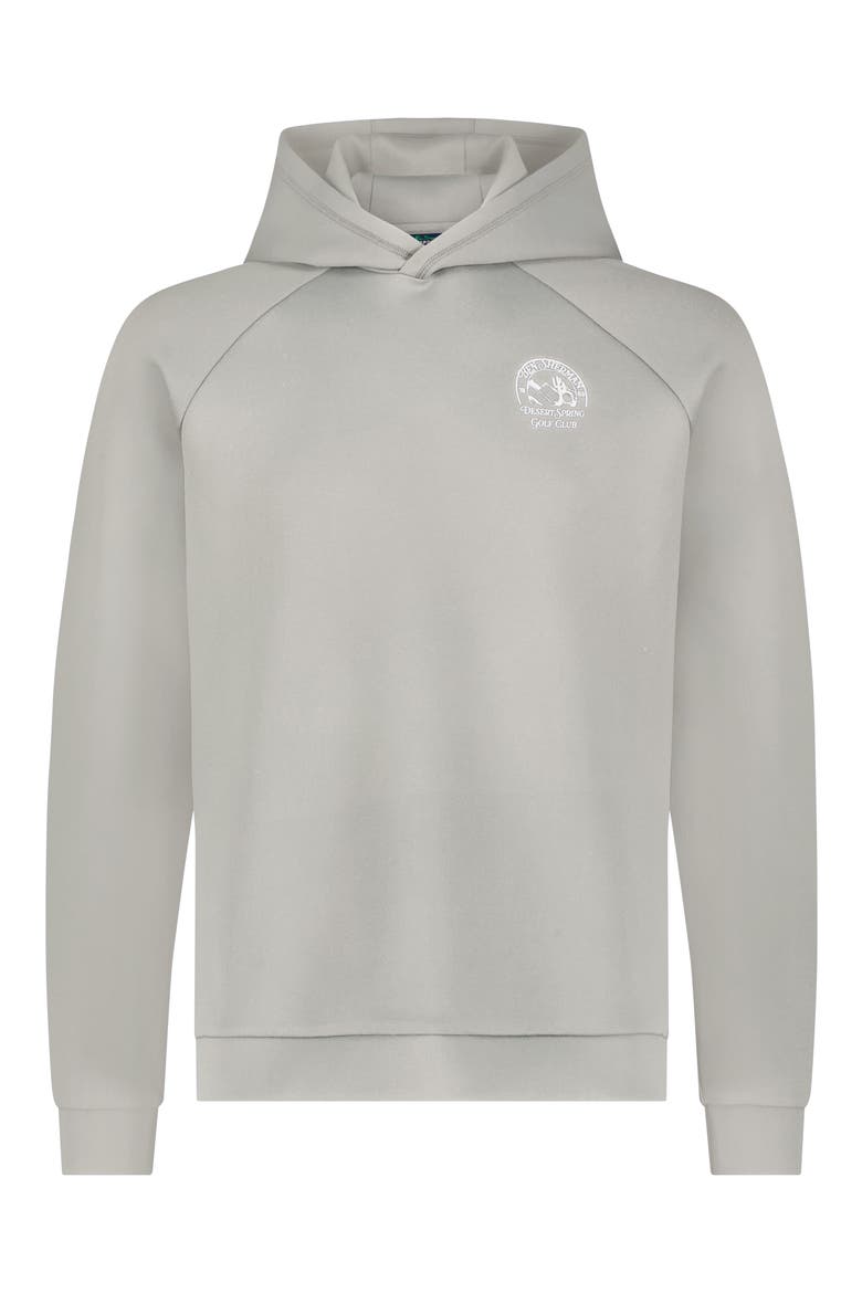 Neoprene Golf Hoodie, Alternate, color, LIGHT GREY