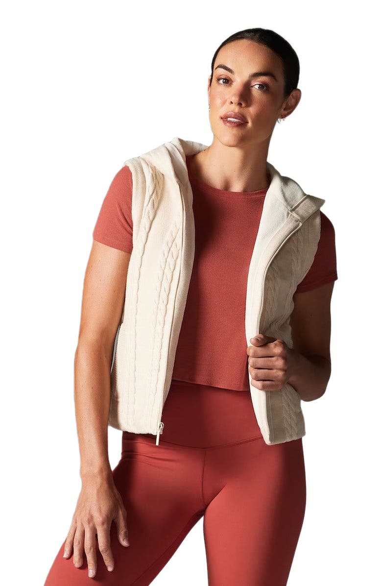 Tavi Peak Sweater Vest, Alternate, color, Oat