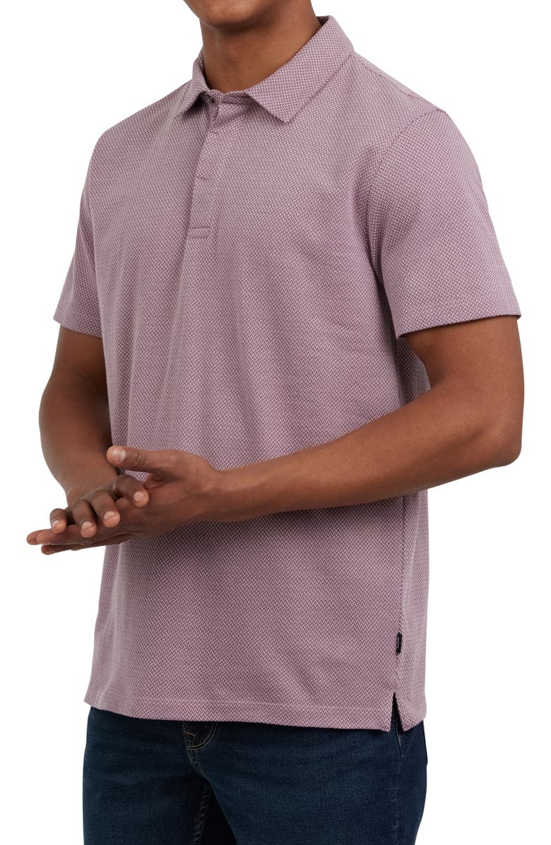 DKNY SPORTSWEAR East End Cotton Polo, Alternate, color, Rogue