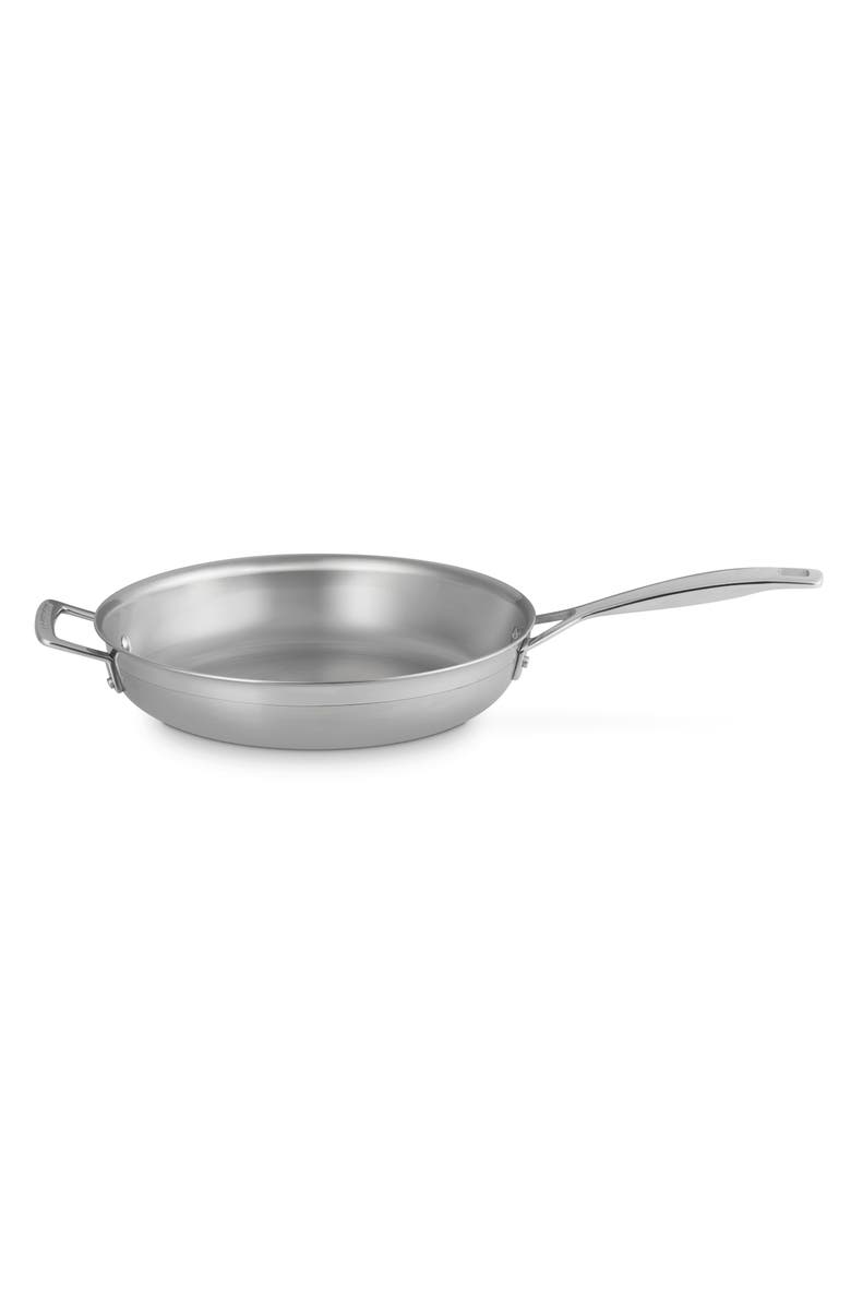 Le Creuset 12-Inch Classic Stainless Steel Fry Pan, Alternate, color, Stainless Steel