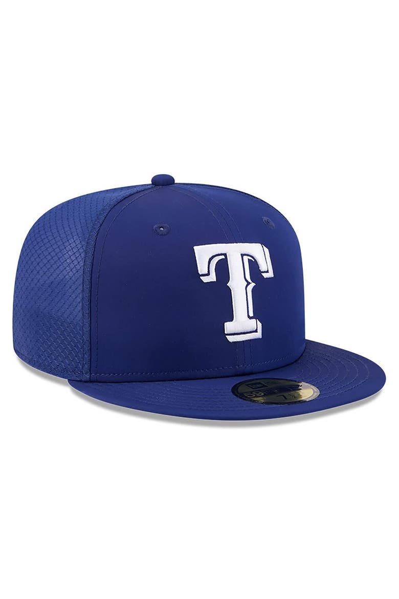 Men's New Era Royal Texas Rangers 2026 Batting Practice 59FIFTY Fitted Hat, Alternate, color, Royal