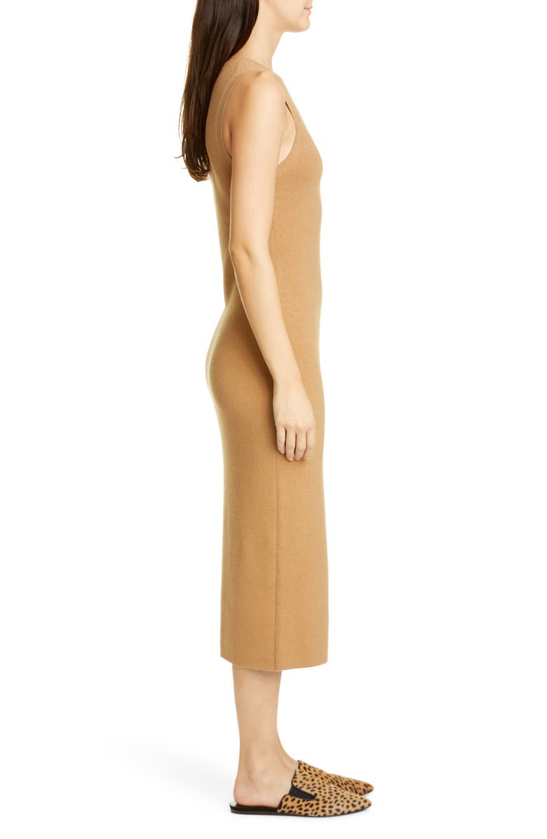 Jenni Kayne Sleeveless Cotton & Cashmere Blend Sweater Dress, Alternate, color, 