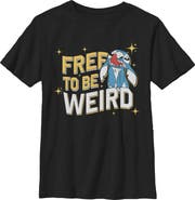 Lilo & Stitch Boys Lilo & Stitch Free To Be Weird T Shirt