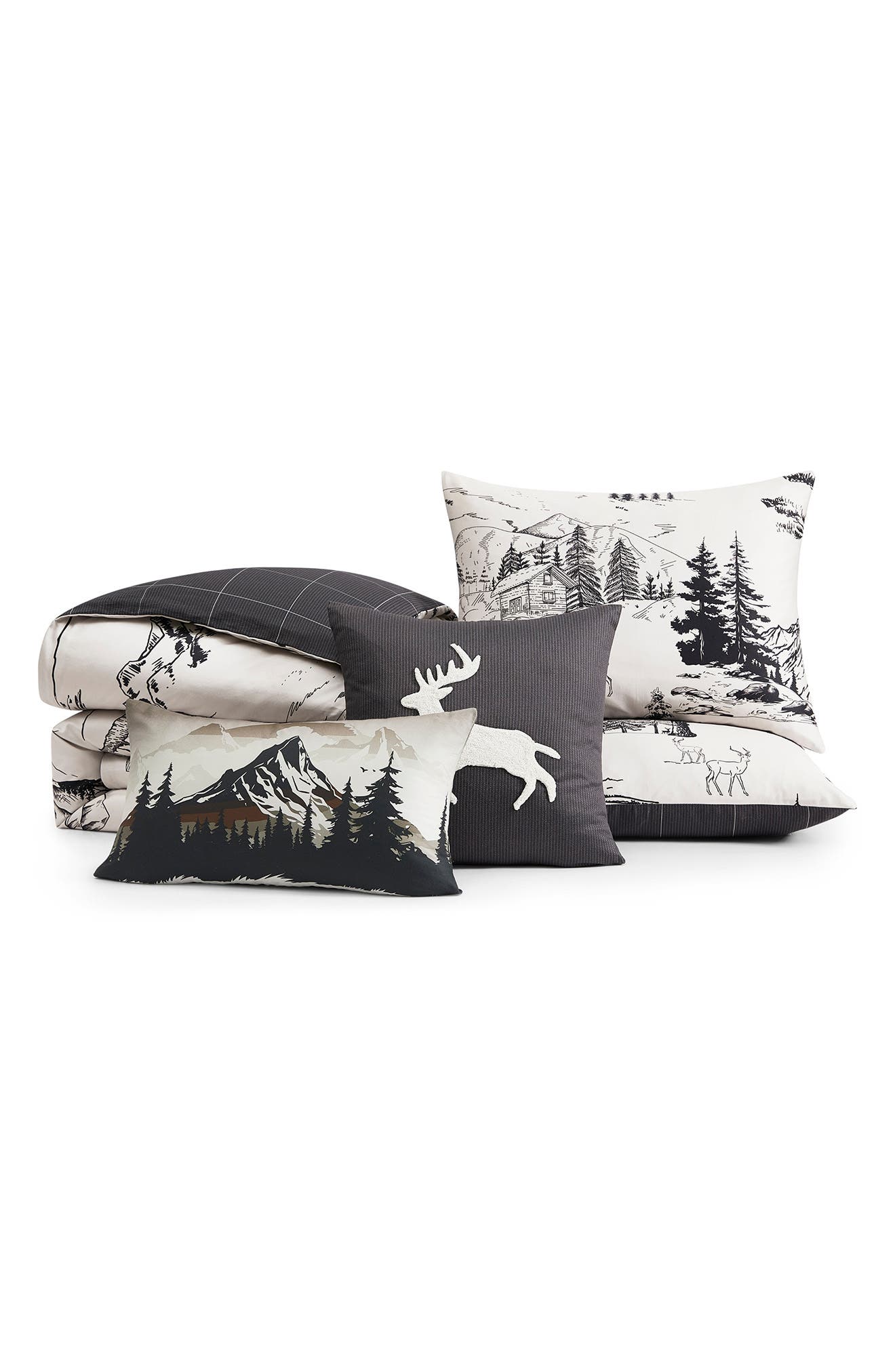 Bebejan Rocky Mountains Reversible 5-Piece Comforter Set