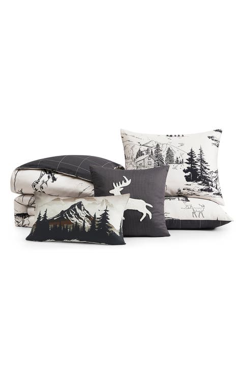 Rocky Mountains Reversible 5-Piece Comforter Set