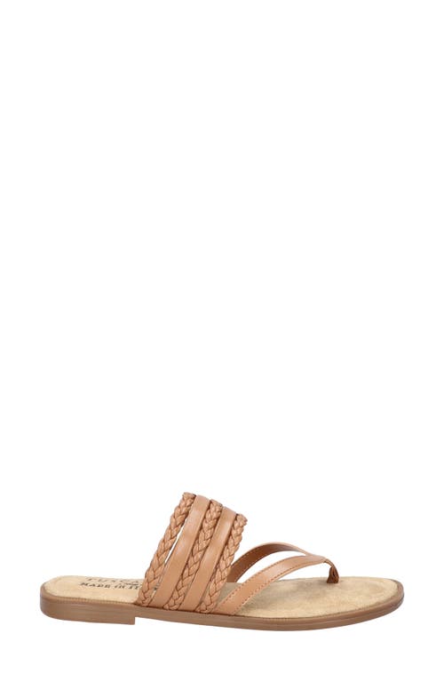 Tuscany By Easy Street® Anji Flip Flop In Tan