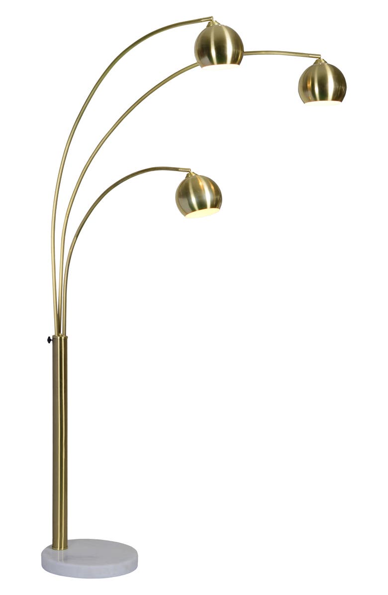 Renwil Dorset Floor Lamp, Main, color, Gold