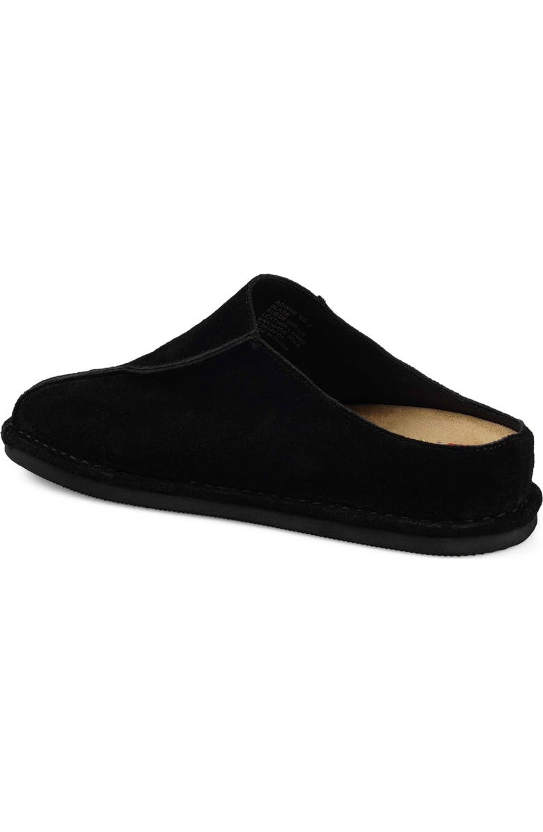 National Comfort Suede Mule, Alternate, color, Black Suede