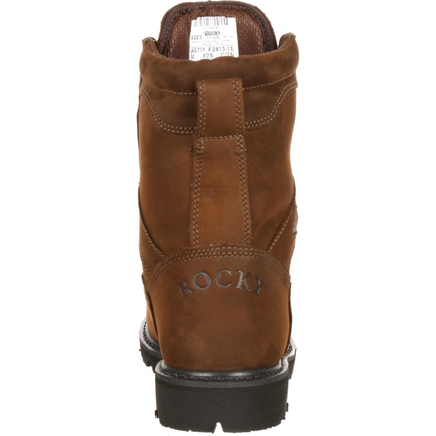 Rocky Steel Toe Goretex Waterproof 600G Insulated Work Boot, Alternate, color, Brown