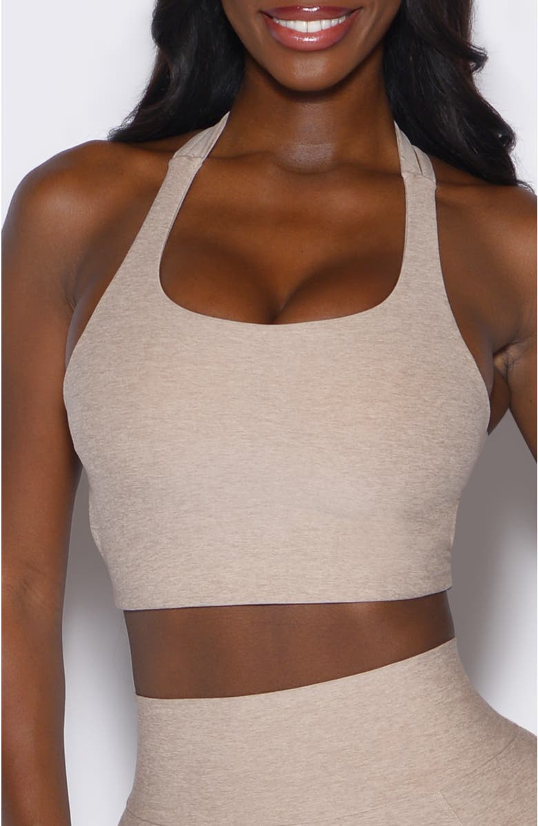 Bombshell Sportswear Viral Tank Bra, Main, color, Taupe