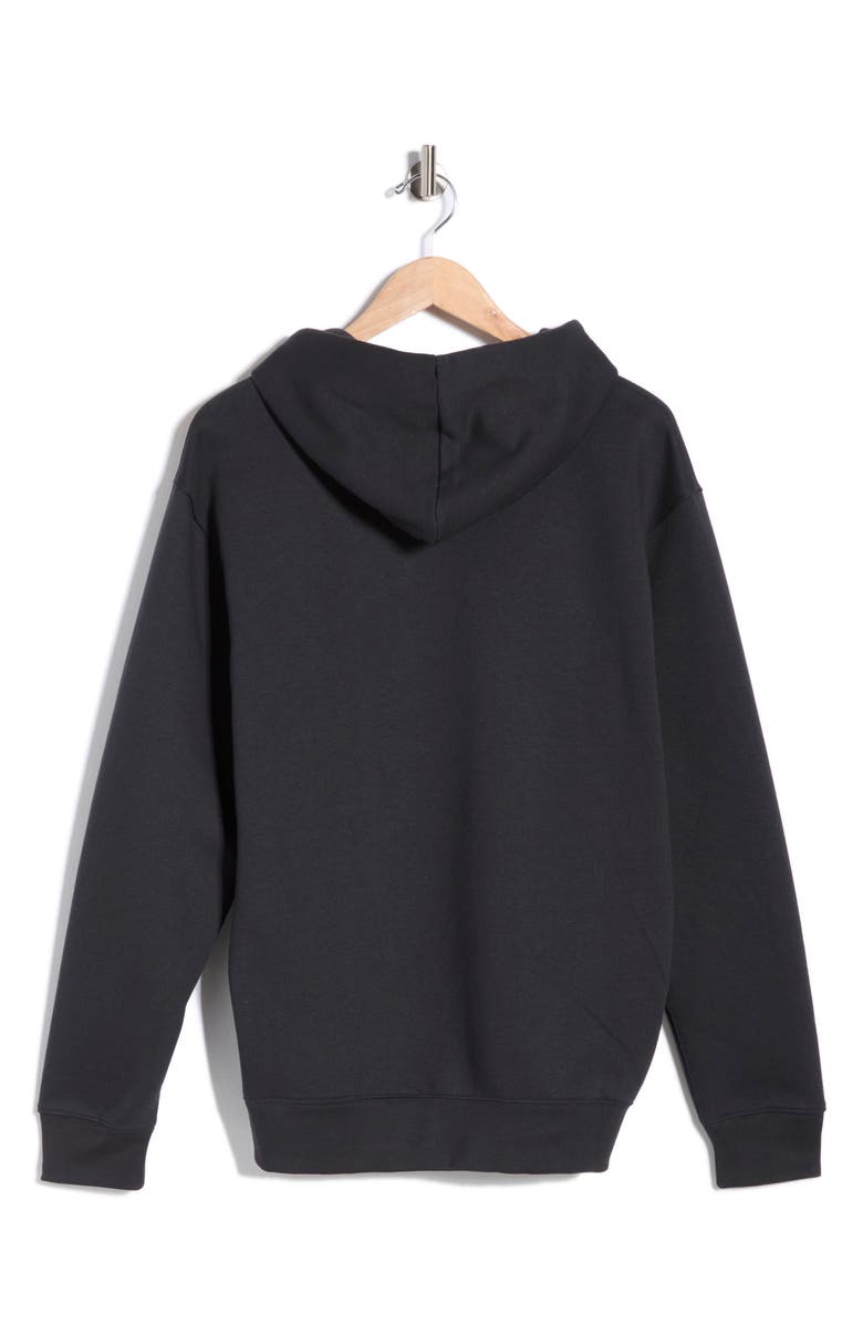 New Balance Shine Stacked Logo Graphic Hoodie, Alternate, color, Black