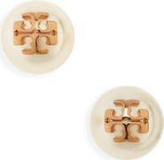 Tory Burch Moondance Pearl Stud Earrings