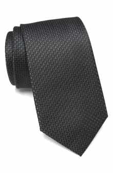 Calvin Klein Steel Micro Diamond Print Tie